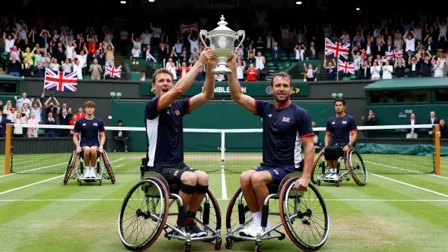 Hewett e Reid conquistam sétimo título de duplas em cadeira de rodas em Wimbledon